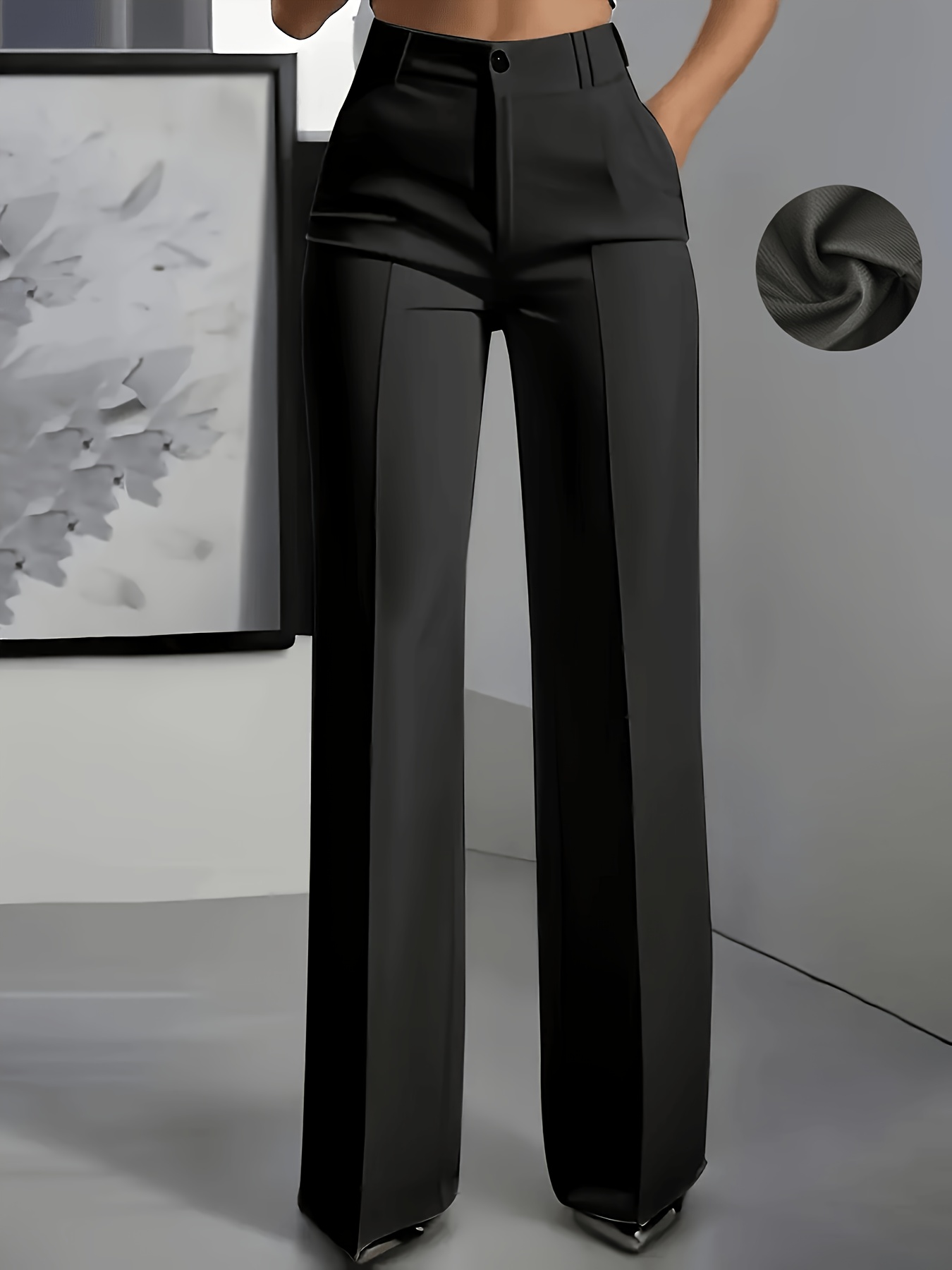 black dress pants women sold on Temu United States