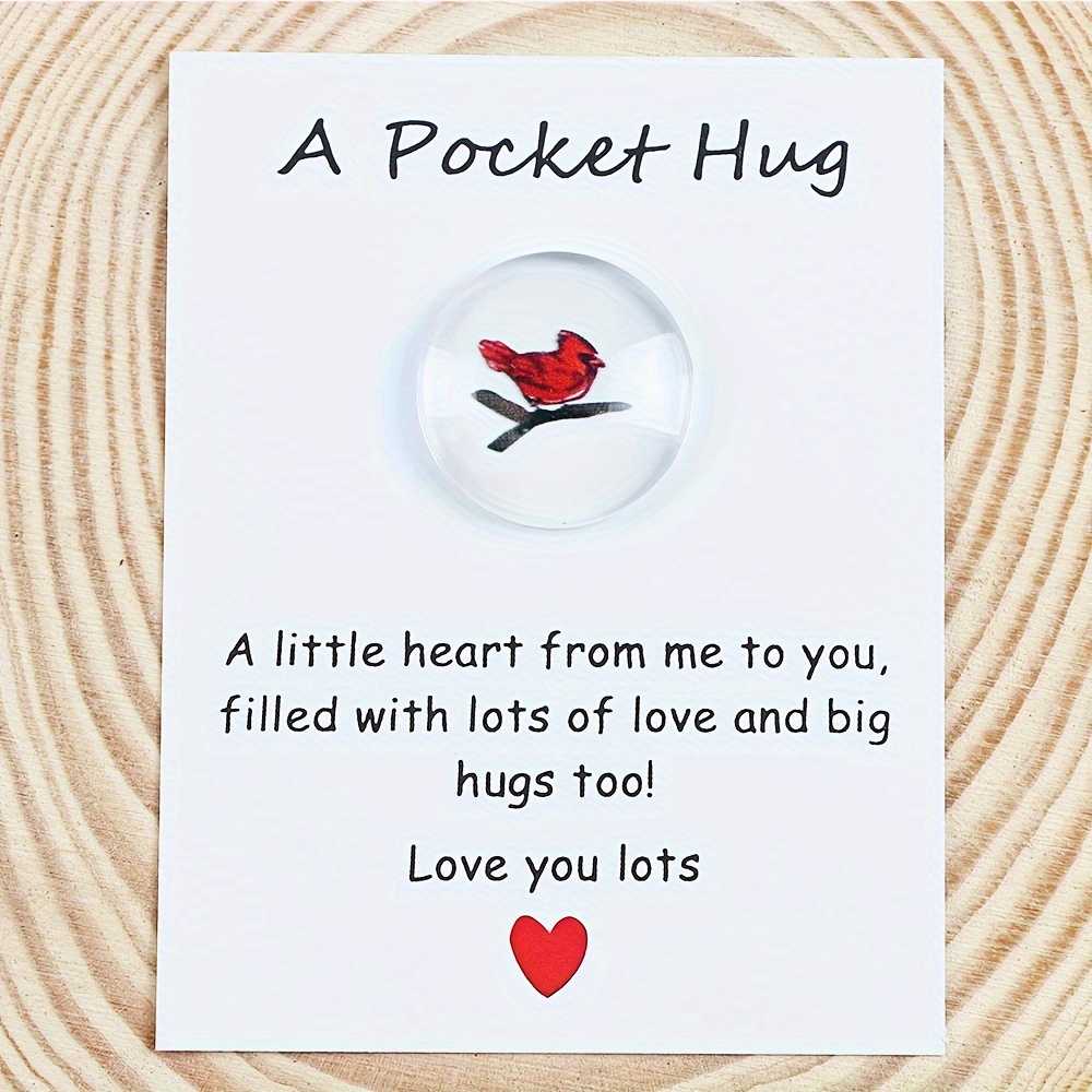 

1pc/2pcs Hug , You , Red , , , , Condolence Novelty Diy Day &