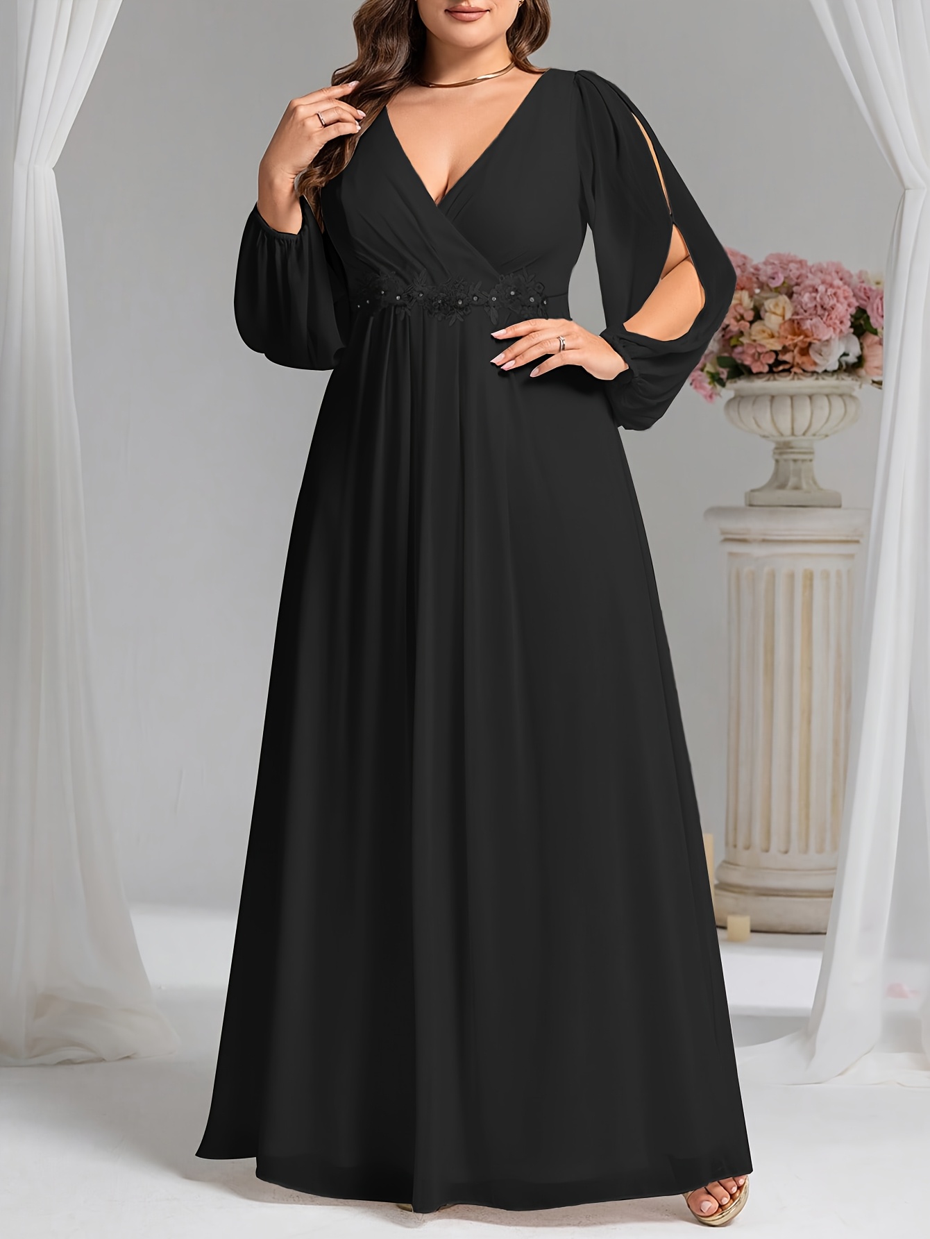 serena bridesmaid dress One-Shoulder Mermaid in Soft Satin with Side Slit | Maxi Evening Gown ¨C Size:S(2yrs) season-spring-26 Alexis Rhinestone Mini Dress loop closure