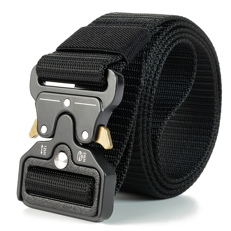TEMU Tactical Belts, Multi-functional Fashion Belts, Unisex Belts, Quick Buckle Belts