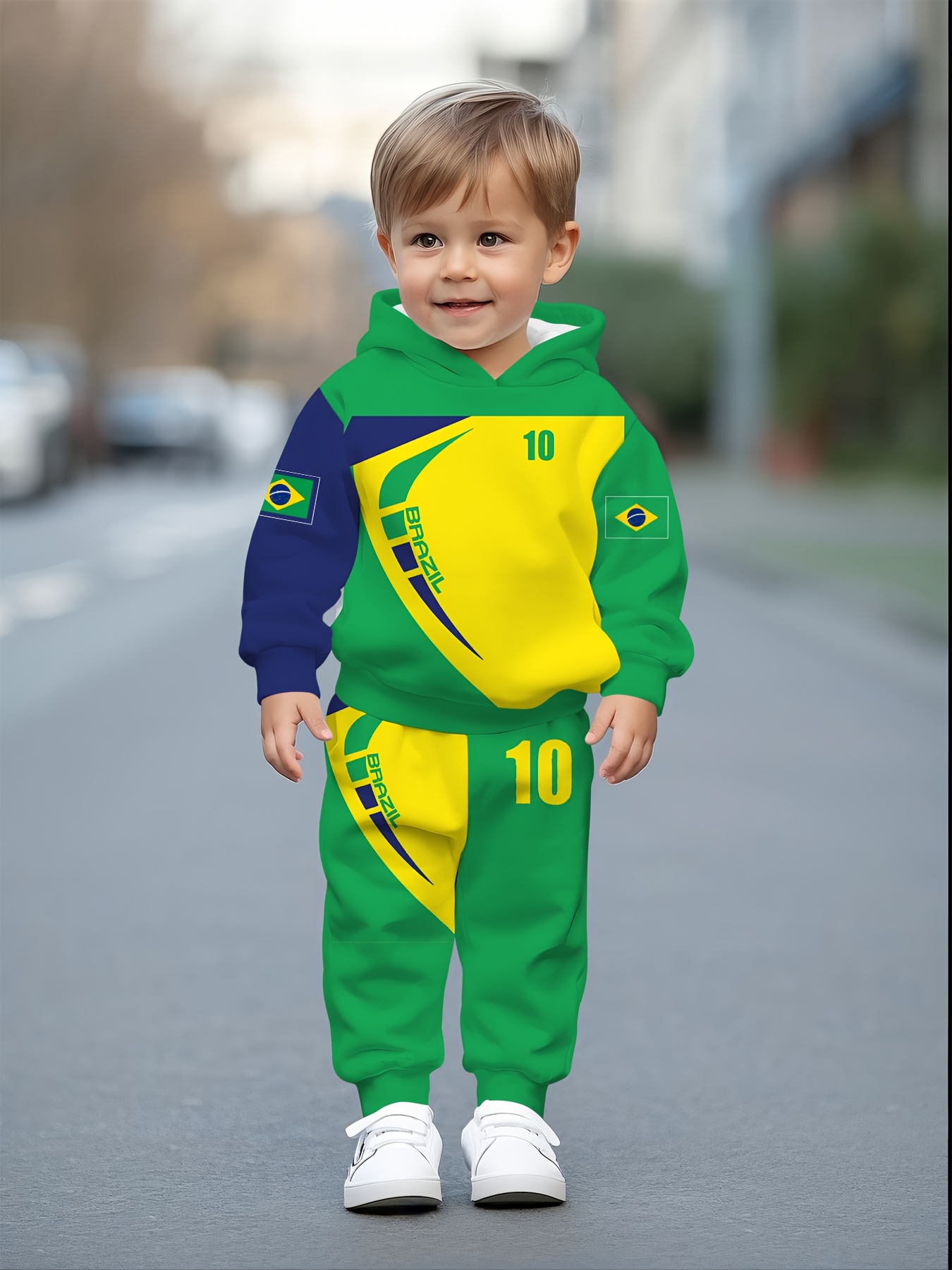 set magliette e pantaloni calcio ragazzi stampa a maniche Temu Italy