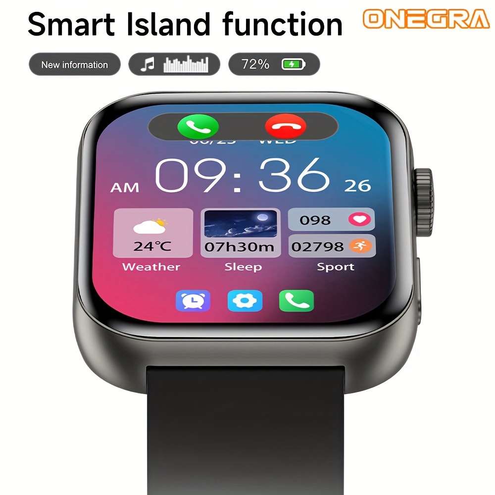 Nova 1,83-palčna HD brezžična pametna ura 2024, Gun Black & Silver & Rose Golden, prilagodljiva številčnica, SOS fitnes GPS sledilnik, primerna za moške in ženske_voghion.com
