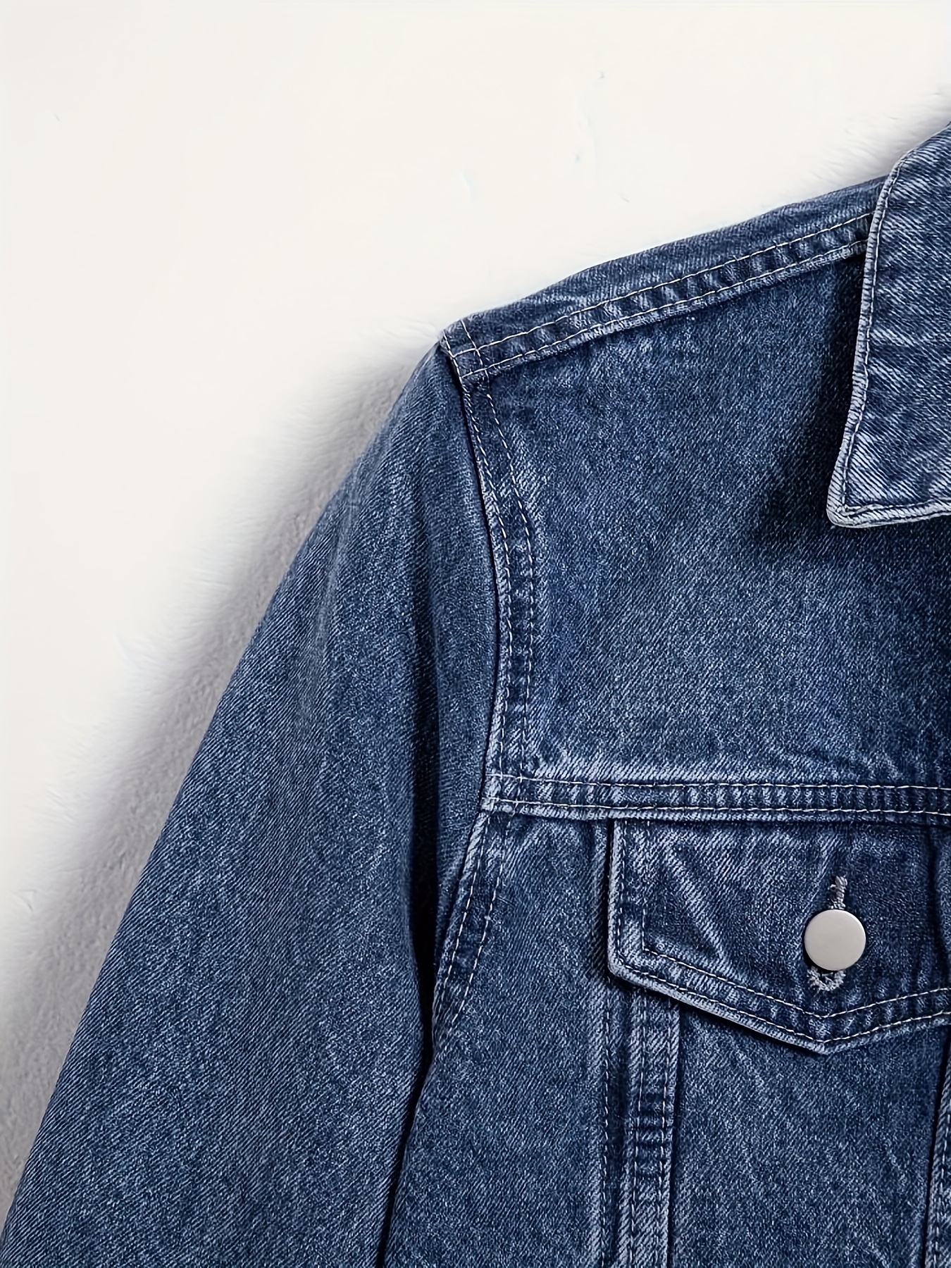 Men's Casual Slim Jacket, Men's Denim Jacket