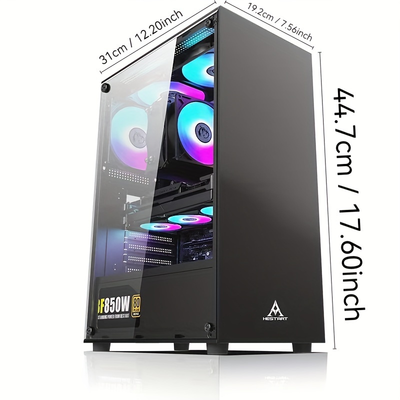 空冷デスクトップゲーミングpcケース | ステンレススチール