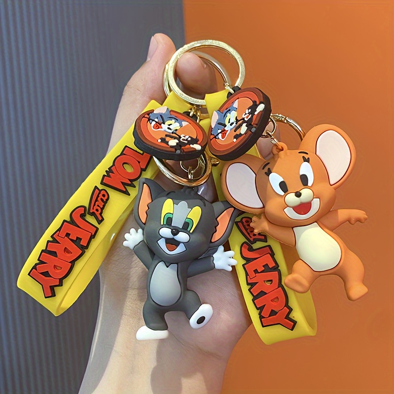 Kawaii Disney Anime Series Stitch Cartoon Keychain Trinkets Schoolbag Doll  Car Key Chain Couple Pendant Boy Girl Festival Gift