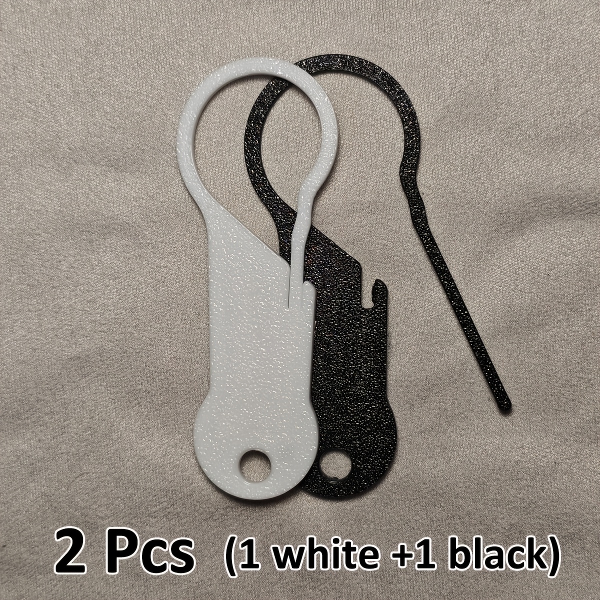 2pcs 2-in-1 Shopping Cart Unlock Token & Trolley Key - Unlock Suitable For Supermarket Carts, Reusable , Compact Portable Cart Release Tool For Grocery Stores, Coin-free Operation For & Commercial Use