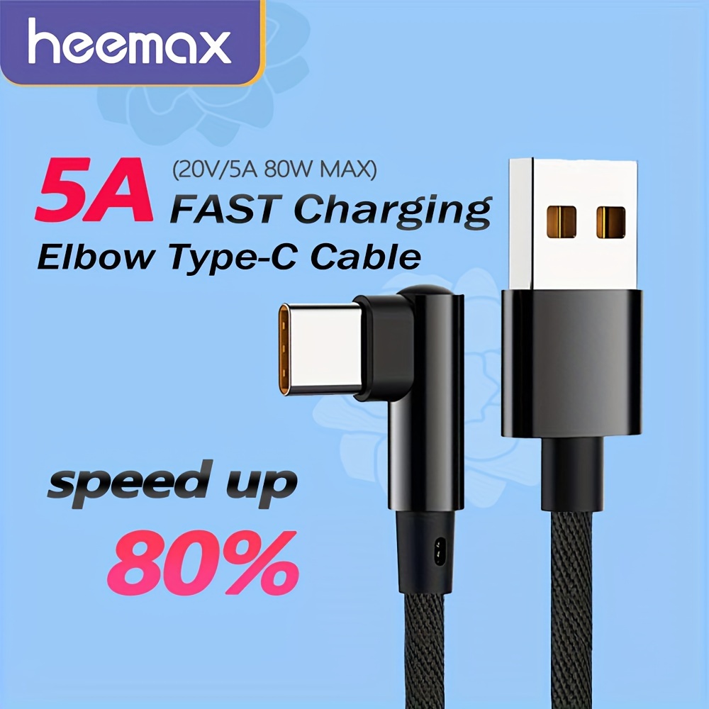 USB Type C 充電器: 最大速度のナイロンケーブルを使用した3A高速充電
