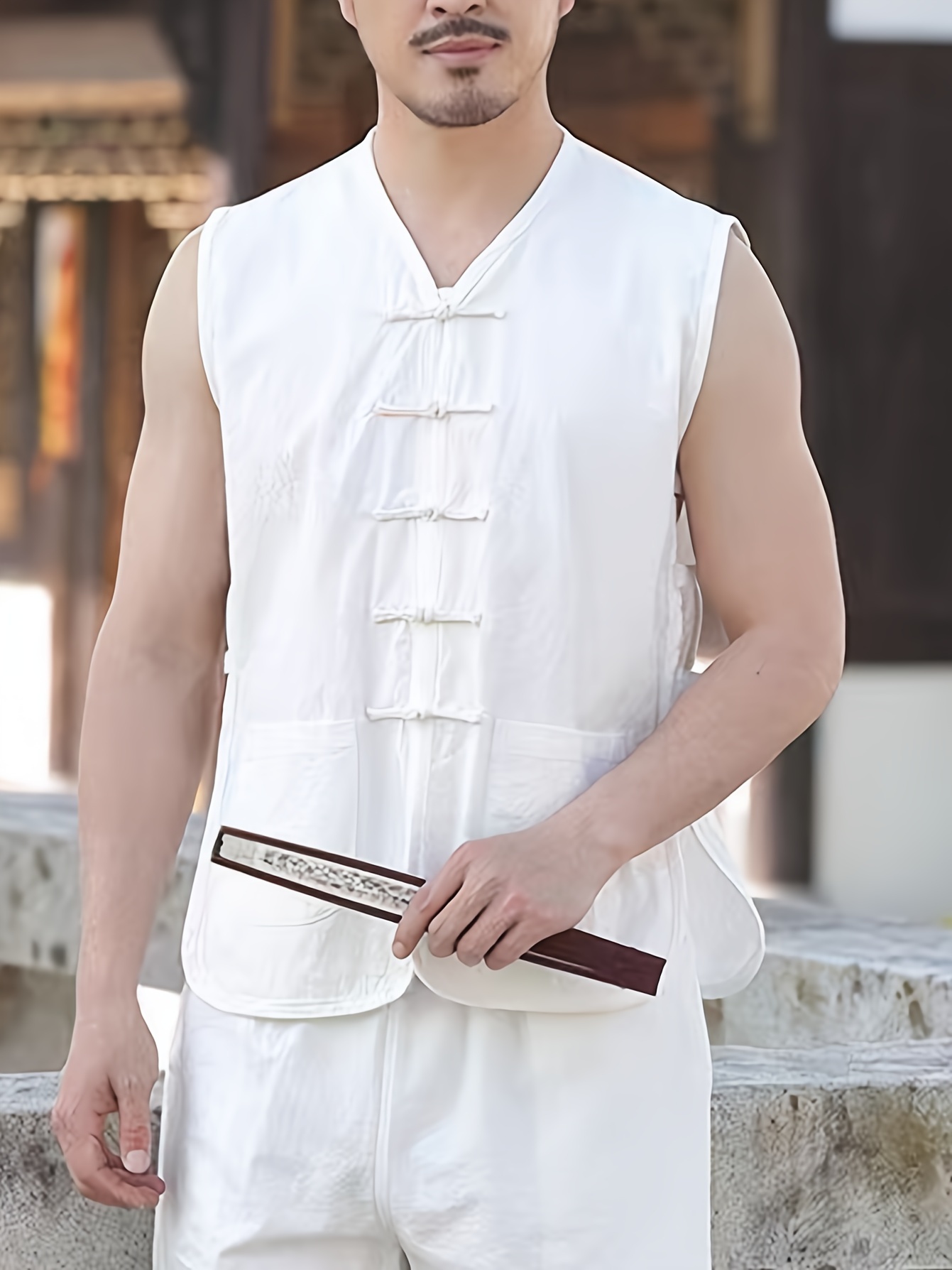 アメージングタイランド・グランドセール men's tang sleeveless cotton pure breathable lightweight Clothing