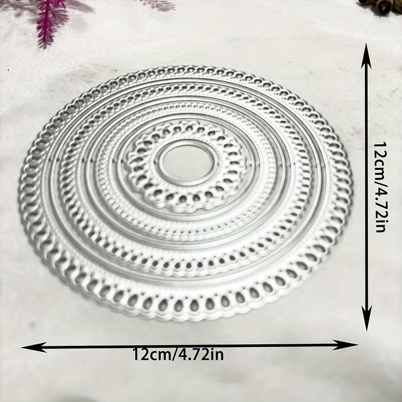 TEMU Birthday And Wedding Decorative Metal Cutting Dies, Paper Craft Dies Diy Scrapbooking And Stamping Stencil Supplies