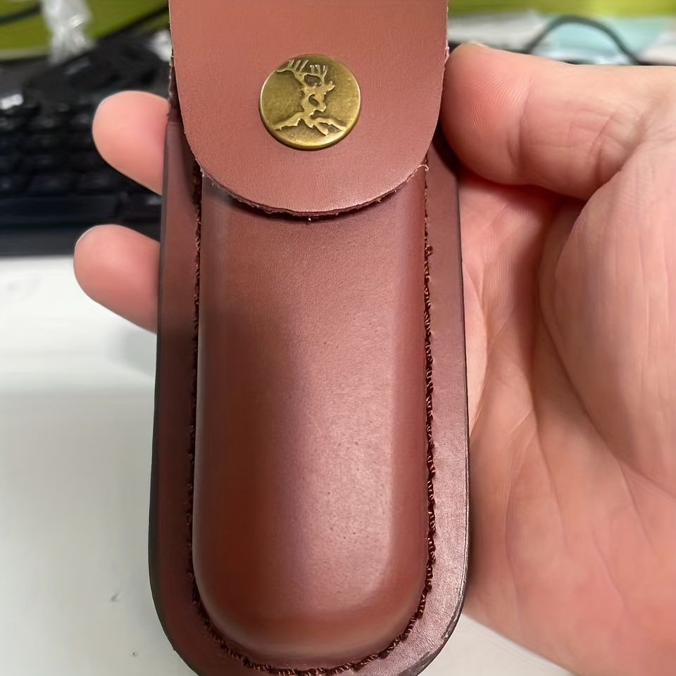 -layer Cowhide Knife Cover Small Cover