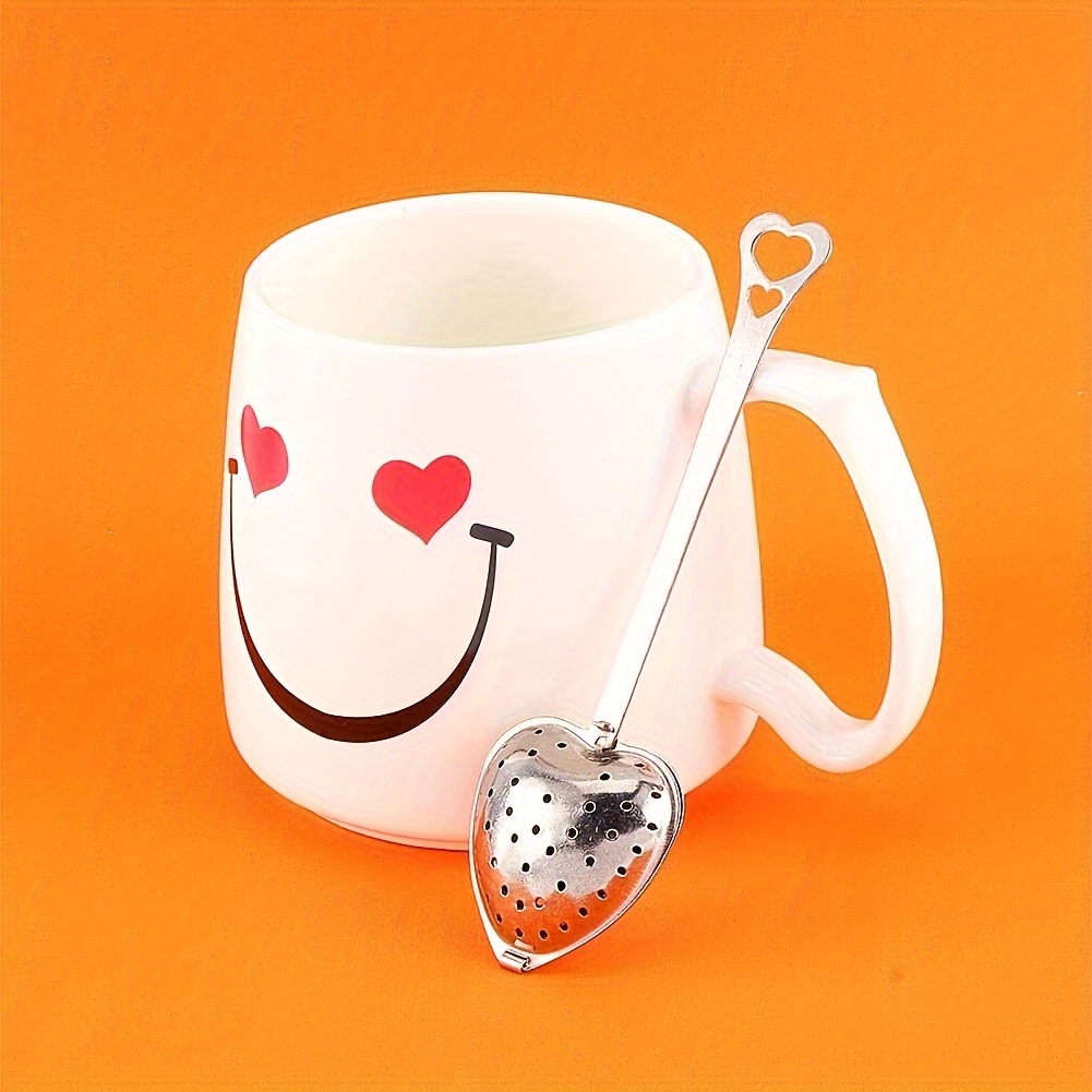 

1pc -shaped Steel Tea - Reusable & Strainer For , & Dining