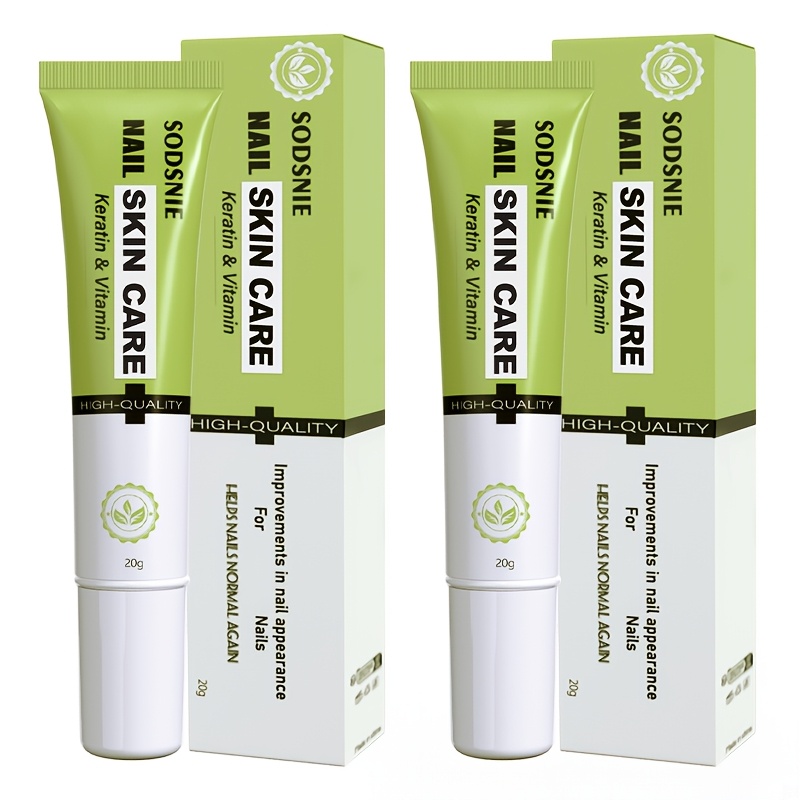 Image of Keratin Nail Skin Moisturizing Care, With Vitamin E & Sweet Almond Oil, Protect The Nails, Change , Smooth Nails, Keeping In Good Condition, Nail Care