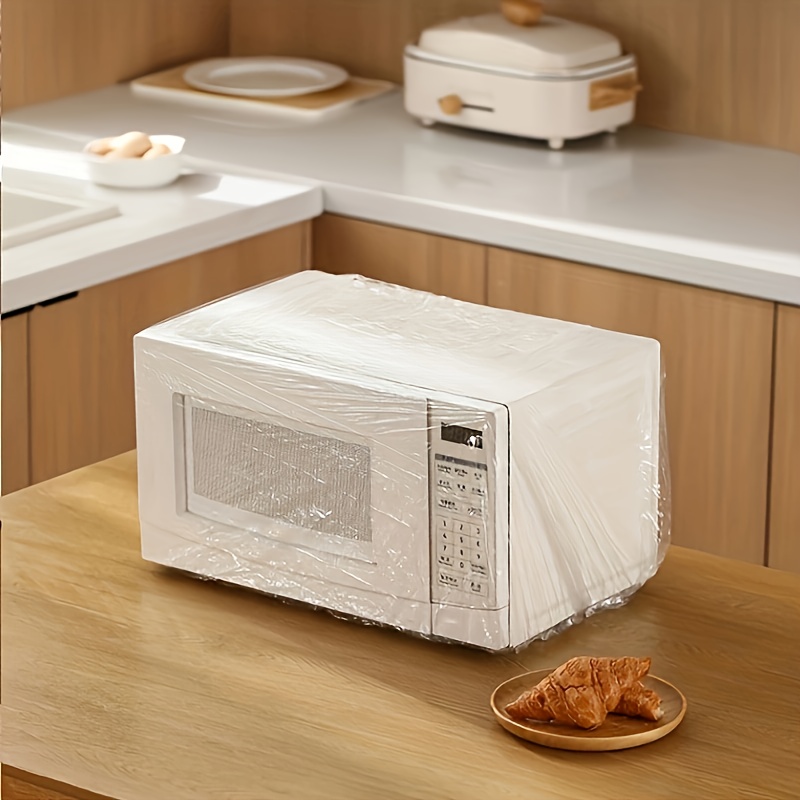 10/20/50pcs, Disposable Dust Cover For Small Appliance, Household Appliances Rice Cooker Cover, Microwave Oven Vacuum Cleaner Protective Transparent Bag, Good For Home Kitchen Cleaning, Kitchen Stuff Kitchen Accessories Kitchen Gadgets