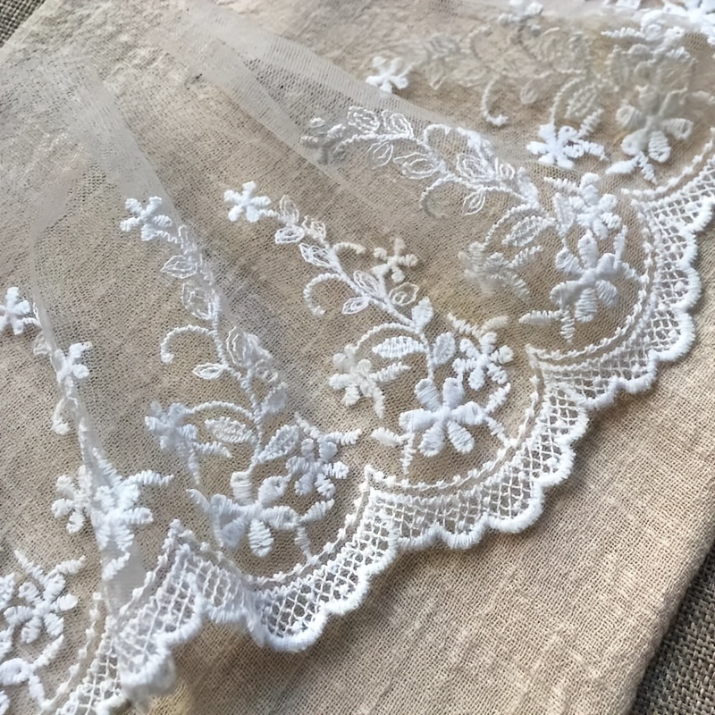 1 Size Embroidered Lace With A Width Of 15cm, Curtain Leader Additions Clothing Decoration