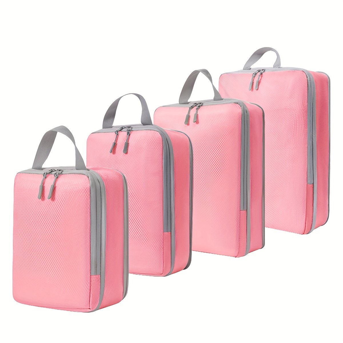 compression packing cubes travel expandable storage bag Temu