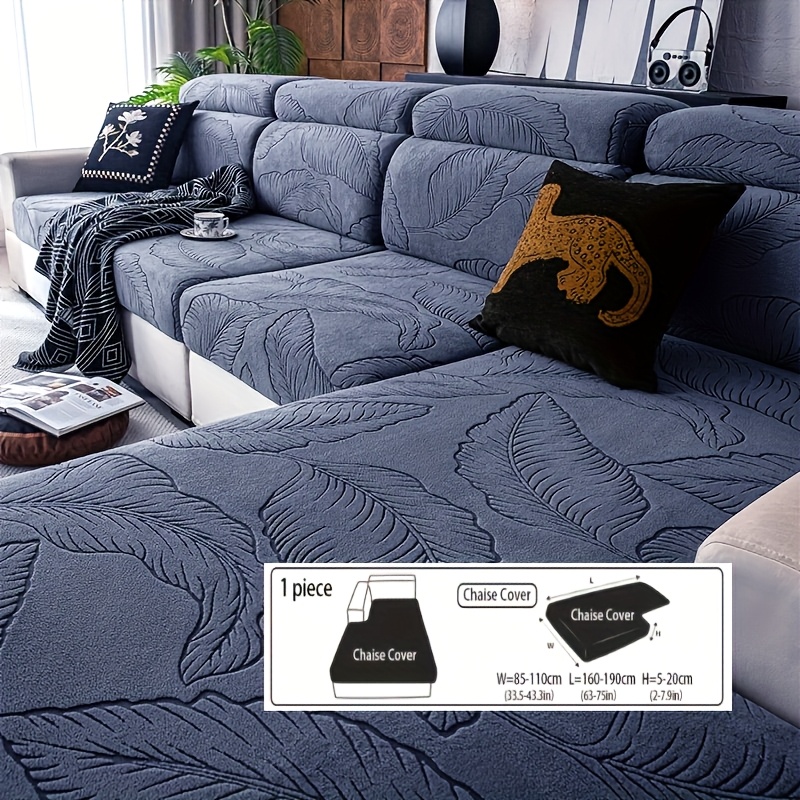 Image of 2025 Thickened Fabric New Style 1pc Bath Universal Size Sofa Cover, Anti-slip And Wear-resistant, Machine Washable Pet-friendly Plush Material, Suitable For Living Room And Bedroom Decoration, Upgrade