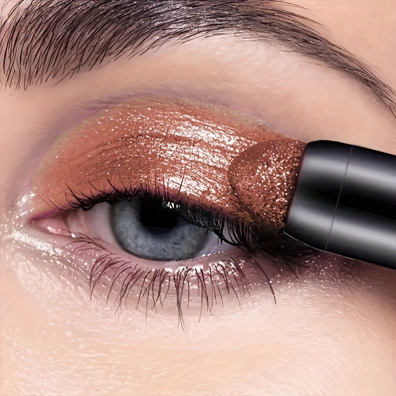 6pcs highlighter eyeshadow pencil shimmer glitter contouring double headed eyeshadow stick lazy eyeshadow makeup