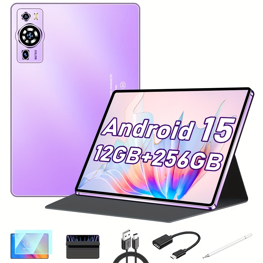 10.1" Android 15 Tablet met 12GB RAM