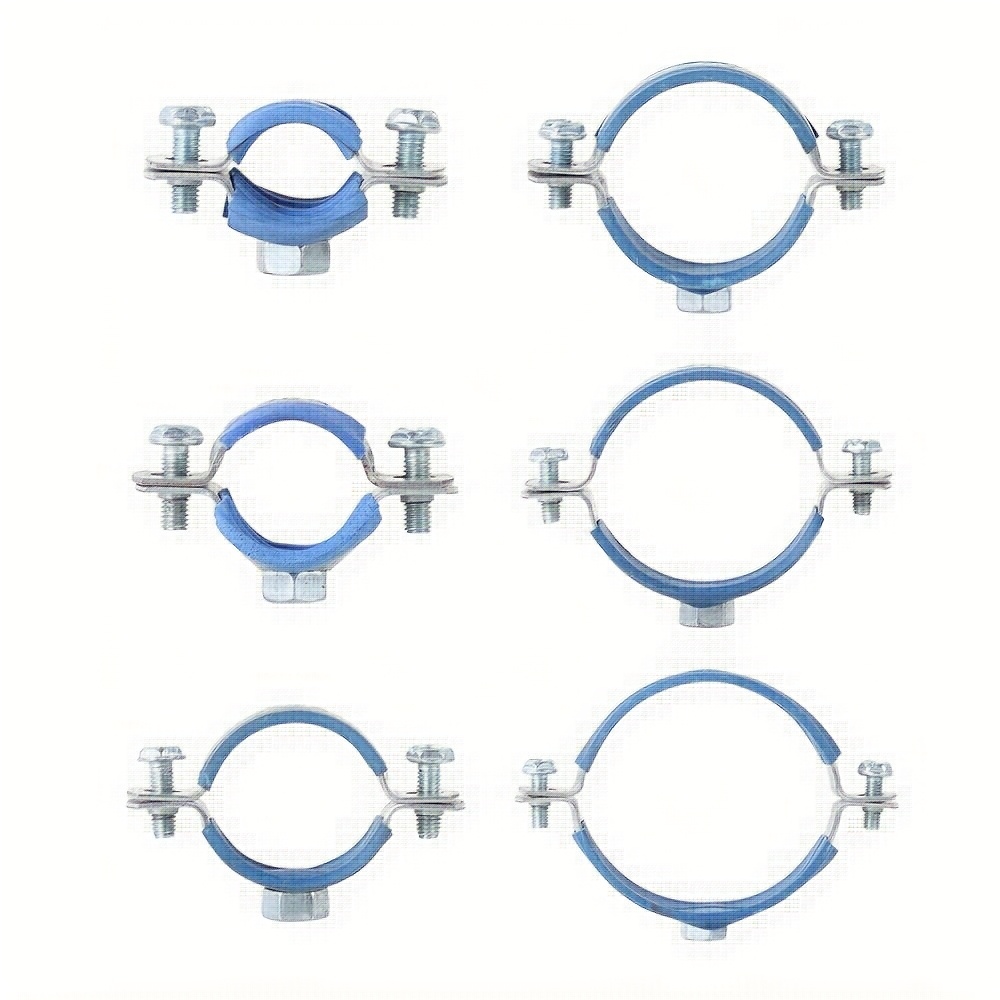15 colliers de serrage par pince Castolin pour tuyaux de diamètres 6,3 x 11