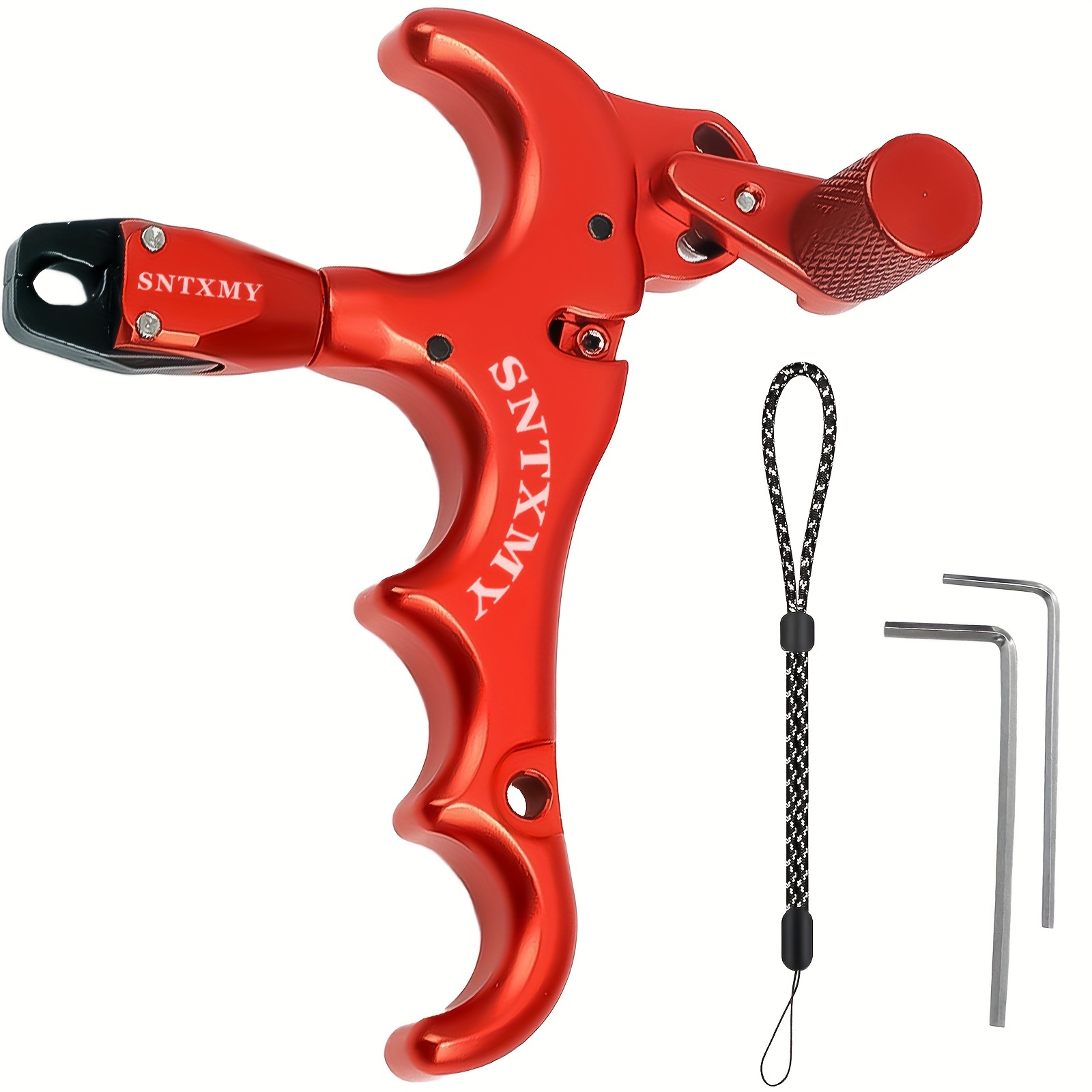 

Red 360° Rotatable Thumb Release Aid