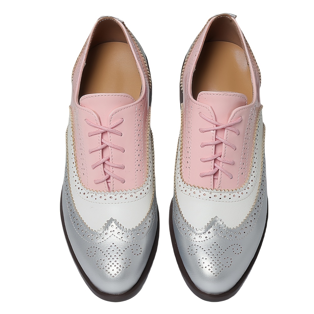 Comfortable pointed toe Oxford Shoe