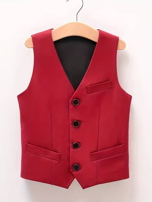 chaleco de niño , de boda para niños, tallas 100-170, chaleco formal infantil
