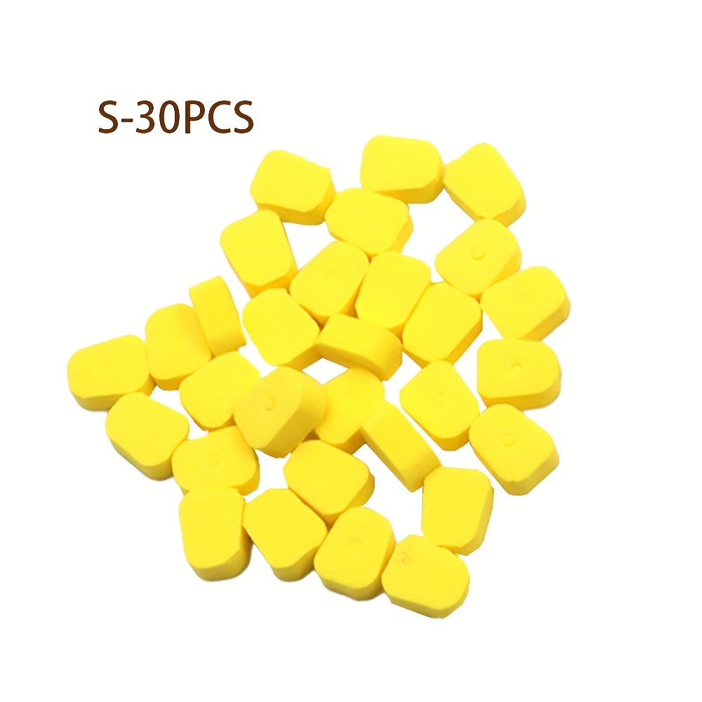 TEMU High Eva Simulated Corn Foam Anti-bottom Fishing Floating Water Beads Corn With Holes
