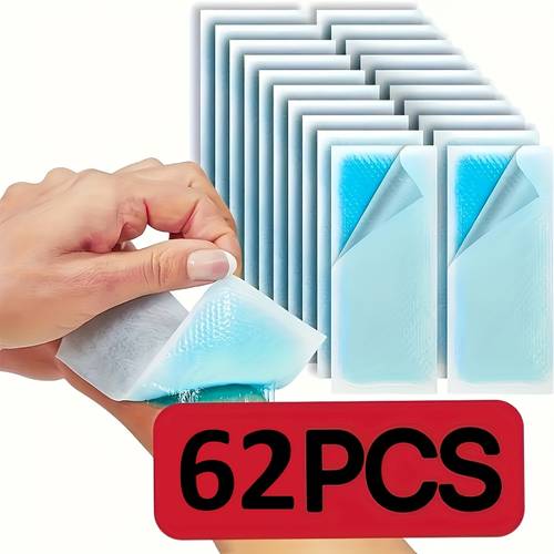 40 62 count gel cooling pads disposable self ice packs portable non slip cooling bags solid rubber material individually wrapped