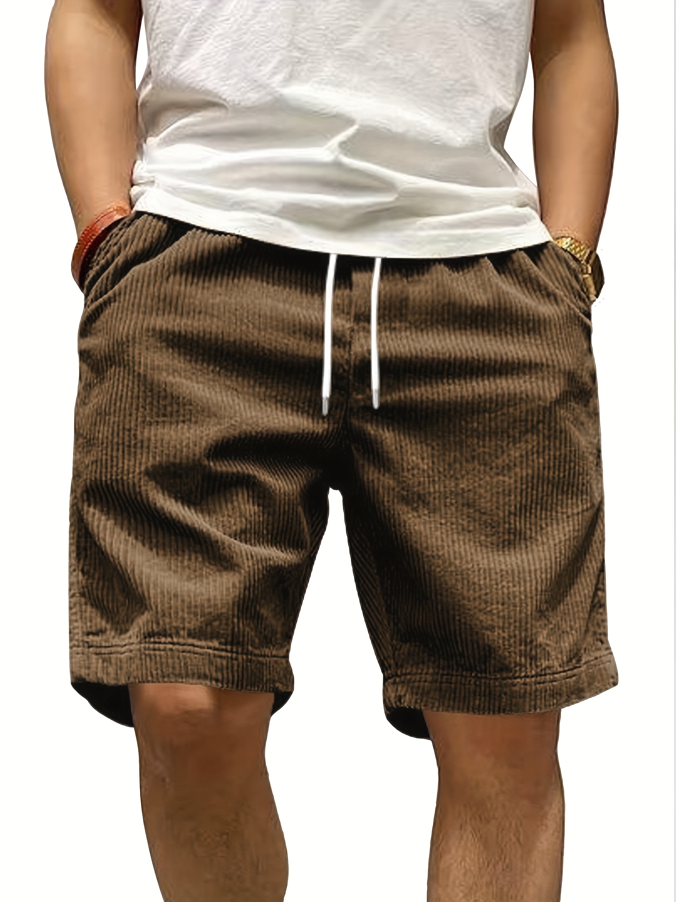 Men's Lightweight Summer Shorts - Non-Stretch Casual Athletic Pants for Running, Gym, Everyday - Easy-Care (Hand Wash/Dry Clean) - Ideal for Warm Weather - Minimalist Formal Casual Outfits, Workout Shorts
