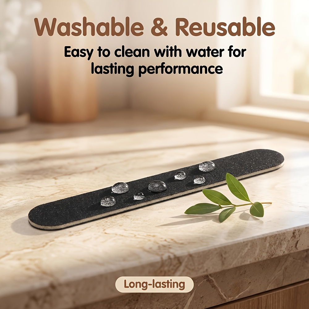 30pcs Double-Sided Wood Nail Files, 180/240 Grit