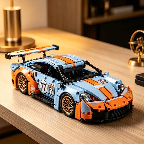 item picture cool supercar building blocks sports car building blocks stem toy made of abs material a great gift for collection home decoration desktop ornament fathers day ideal gift