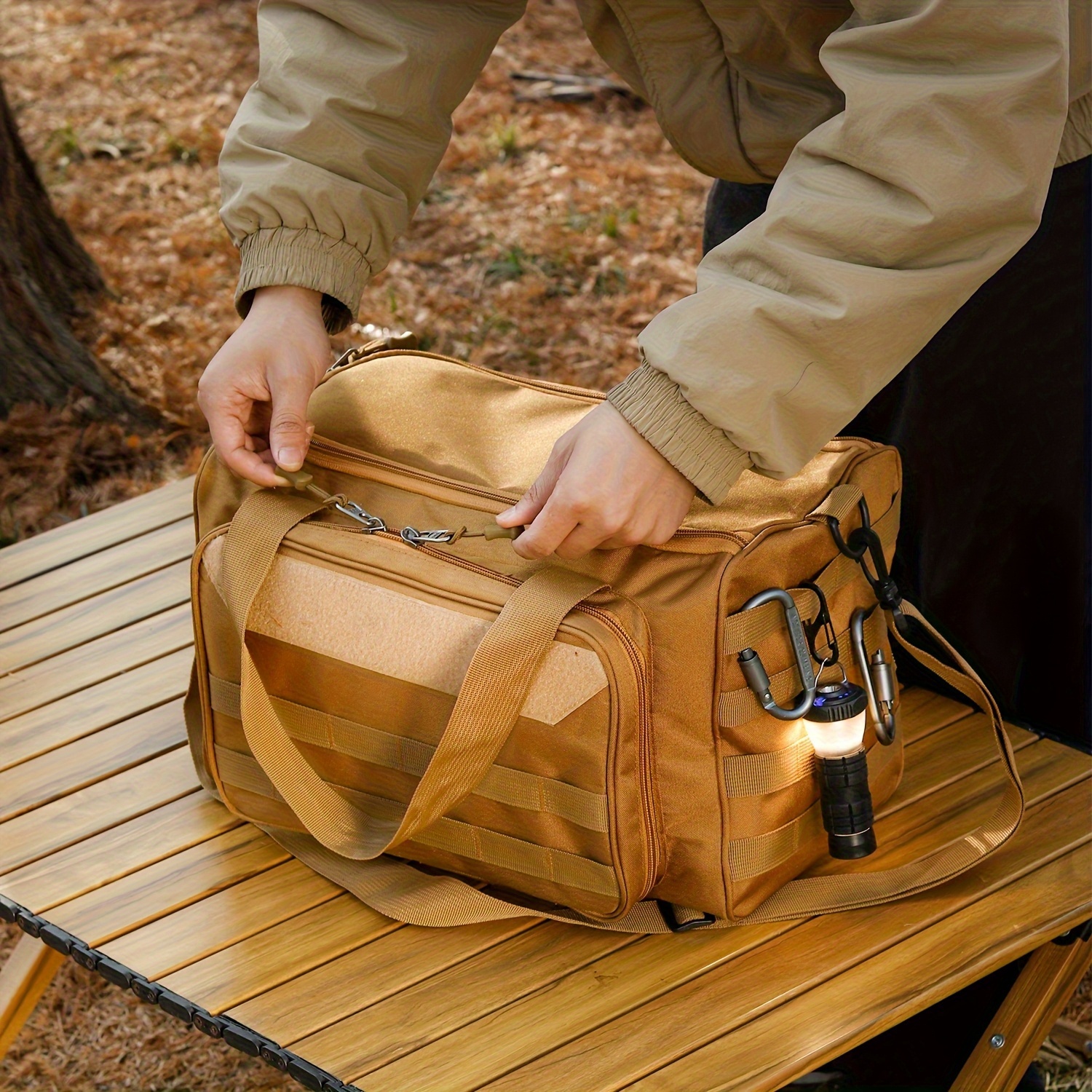 Sac à Dos Tactique Molle – Sac à Bandoulière/outils – Noir – Taille Unique