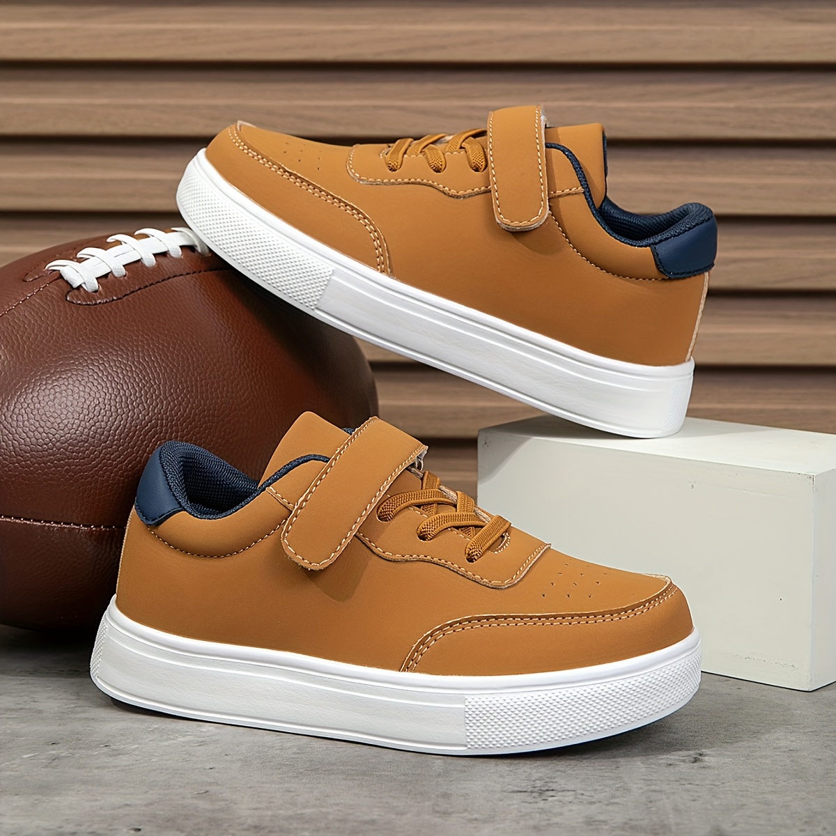 1 Par Zapatillas Bajas YAMEPP para Niños - Ligeras, Transpirables y de Sintético con Cierre Ajustable de, Suela Antideslizante de EVA y Detalles de Costuras Duraderas para Niños y Niñas, Zapatos Casuales para Senderismo al Aire Libre para Todas las Estaciones, Zapatillas de Senderismo para Niños, Calzado Infantil, Calzado Deportivo Infantil, Calzado de Ajuste Seguro, Zapato para Niño, Zapatilla para Niño, Zapato Escolar para Niño, Patines para Niña, Zapatillas para Niños, Zapatilla/entrenador - Imagen 5