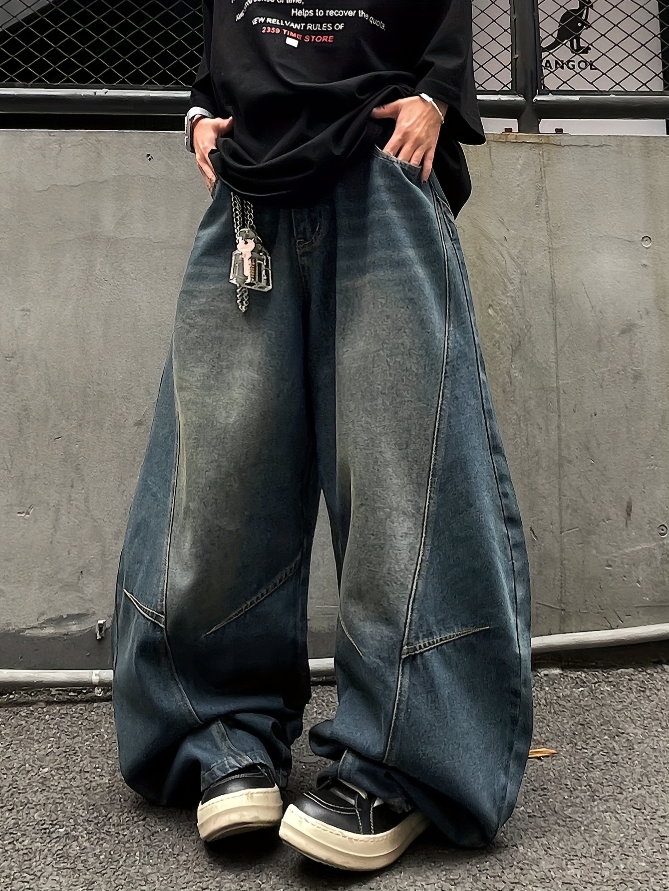 baggy jeans sold on Temu Canada