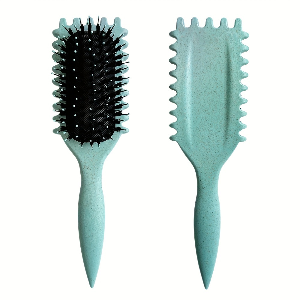 

Ergonomic Defining Brush For Women - Gentle Wild Bristles, Detangling & Styling Comb For Wet/dry Hair, Perfect For All Hair Types
