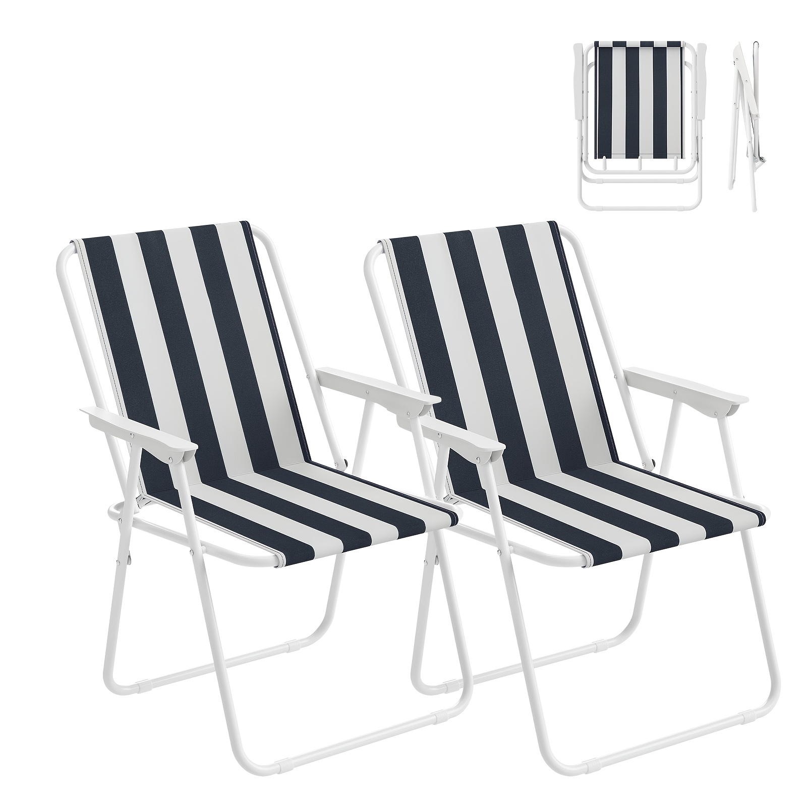 2er-set faltbarer angelstuhl, verstärkte armlehne, garten camping,  er campingstuhl, outdoor hocker,   für gartenterrassen, faltbar,  , arbeitssparend, platzsparend,   für outdoor schwimmbäder und sonnenbaden