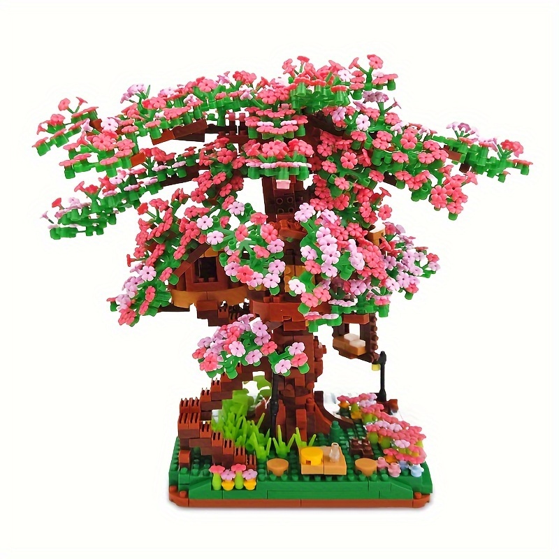 

2008 Pieces Tree House Mini Block Bricks Set Diy Street View Blocks Model Kit Christmas Gift Christmas Gift