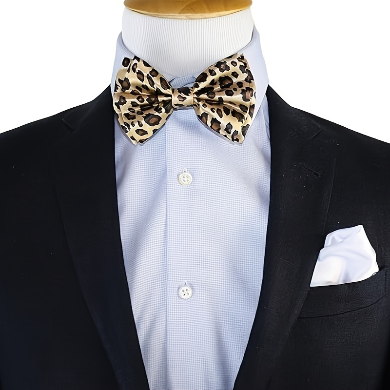 

2024 's Adult Leopard Print Bow Tie, Printed Bow Tie, Casual Knot - A Sexy Women.