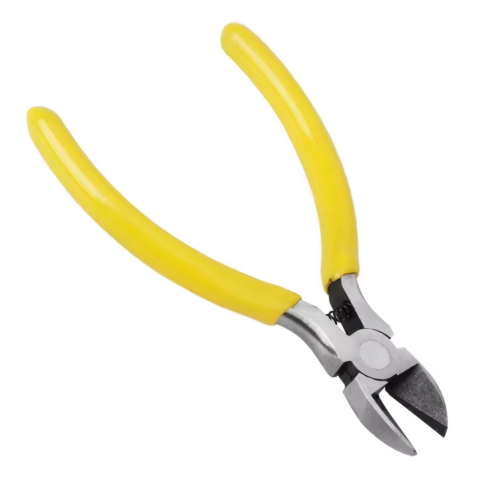 Heavy-duty Wire Cutter & Flush Cutter - Precision Side Cutting With Sharp Blade For Cables, Wires, Diy, Electronics Repair - Compact Flush Cut Pliers For Professional & Use (metal)