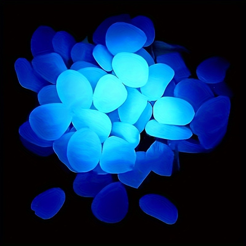 Micro 100pcs/This vibrant luminescent stone is used to decorate gardens, spaces, and sidewalks, showcasing metal garden art