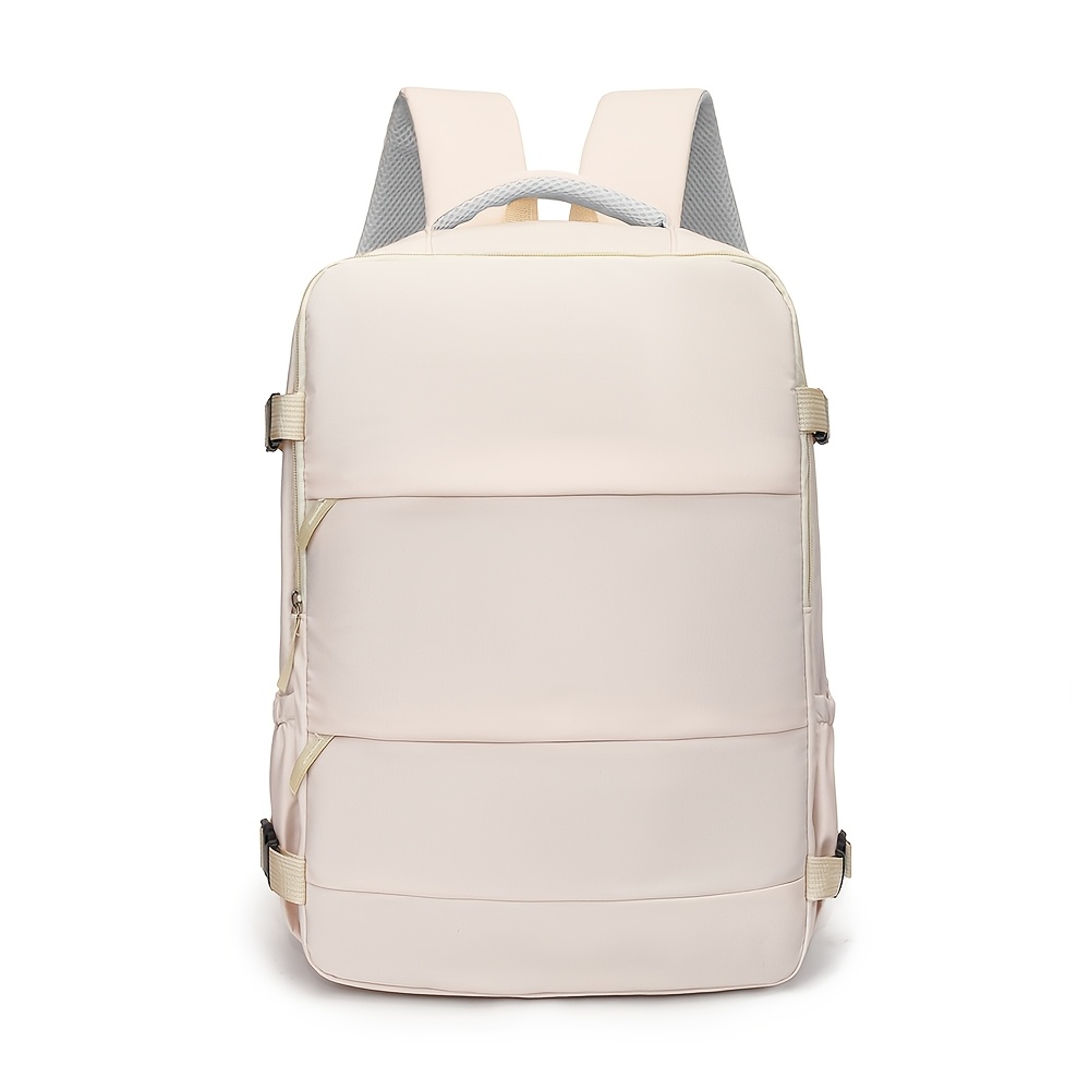 TEMU Women's Backpack, Ladies Large Capacity Travel Bag, Outdoor Commuter Bag, Fashion Laptop Bag, Briefcase, Carry-on Suitcase, Cabin Bag (the Color