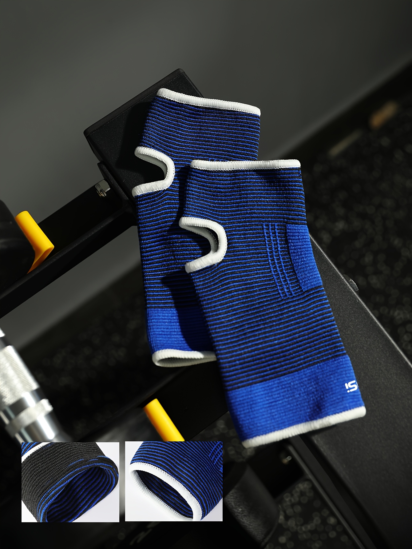 [Elastic Ankle Support] 2pcs Unisex Elastic Ankle Support Sleeves | 1 Pair for Running Basketball Cycling Gym Training, One Size