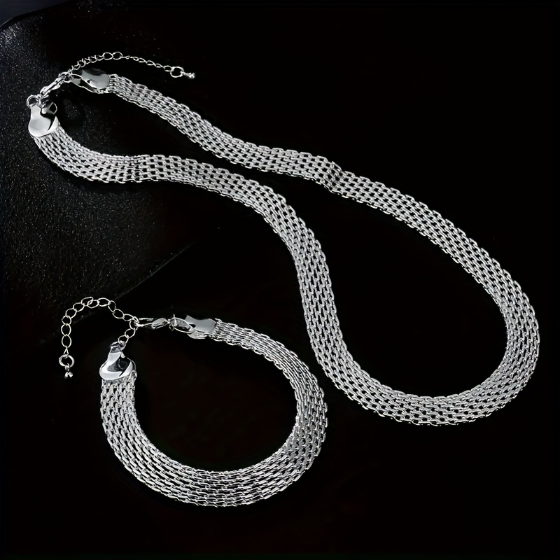 

1pc 925 , 19.69 Jewelry , European For Necklace And Bracelet