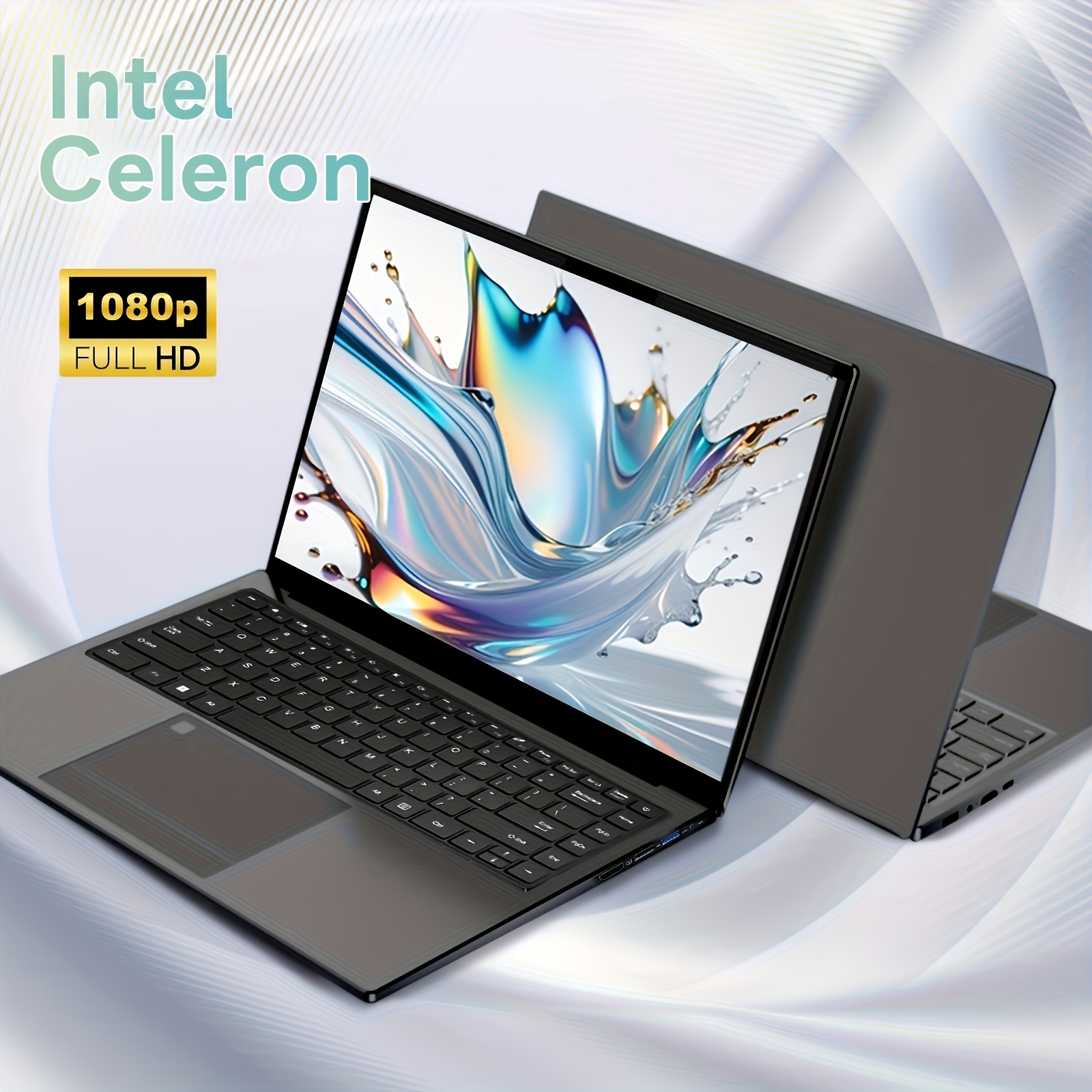 SUXI Laptop Novo 2025 de 14 polegadas Intel Celeron 8GB DDR4 128/256SSD  5