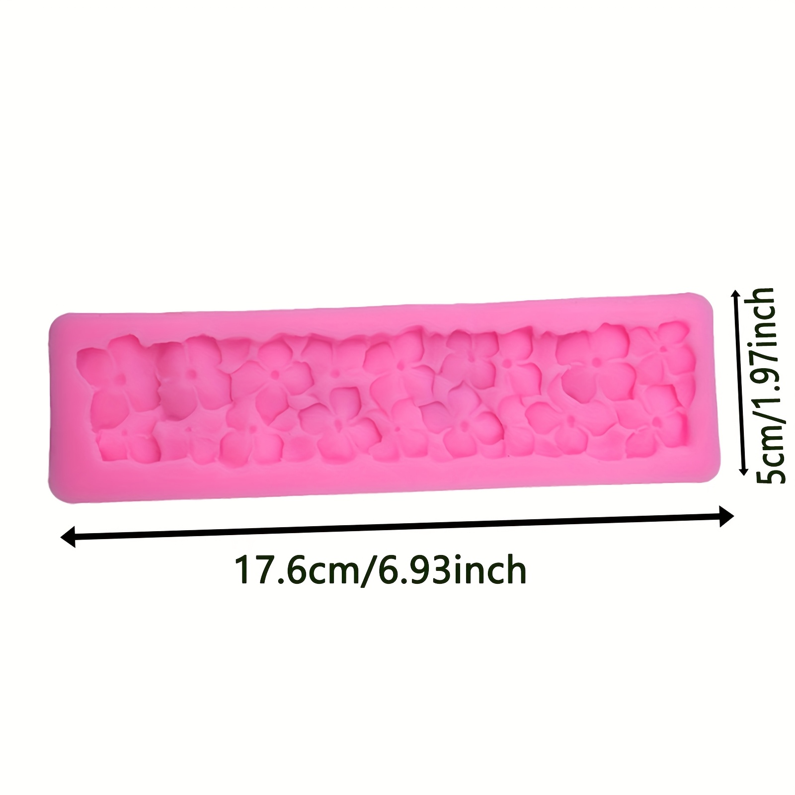 KALAIEN 5 Stuks Bloem Fondant Cake Mallen Fondant Siliconen Mal Daisy Flower, Rose Flower, Chrysanthemum Bloem Snoep Siliconen Mallen Set voor Chocolade