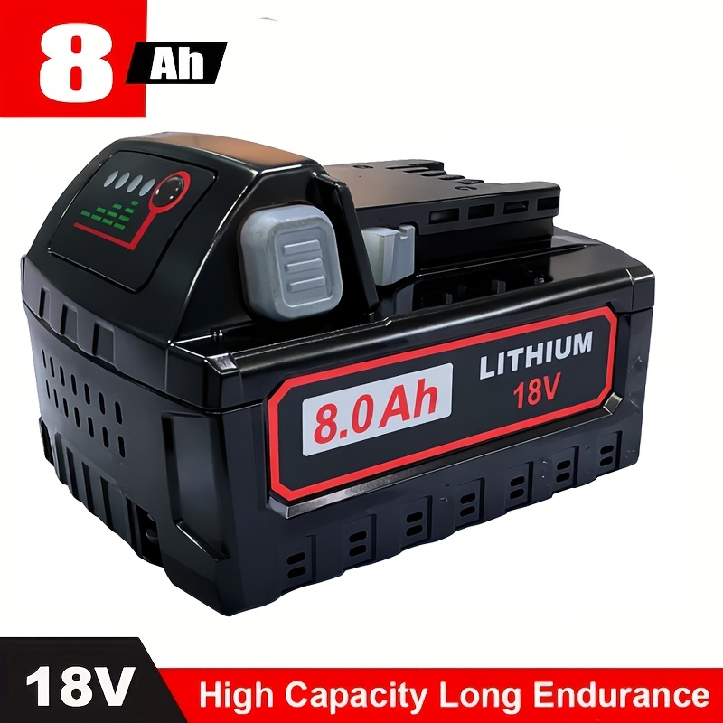 TEMU Replacement For Battery 18v Lithium Battery Compatible With 18 Volt 48-11-1810 48-11-1820 48-11-1840 48-11-1850 48-11-1828 48-11-1860 Cordless