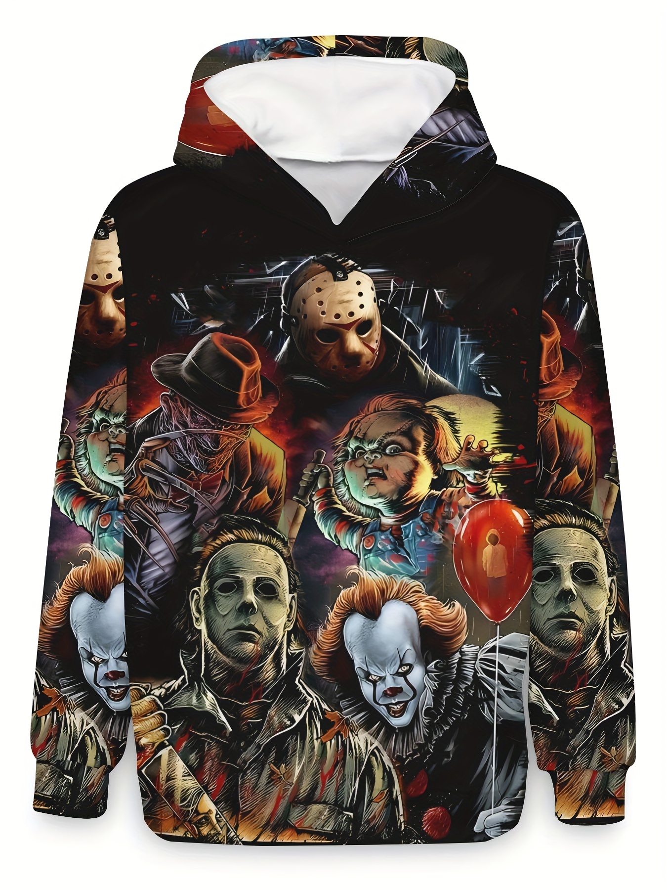 Mens Hoodies Horror Hoodies Sweatshirts Mens Hoodies Horror Movie