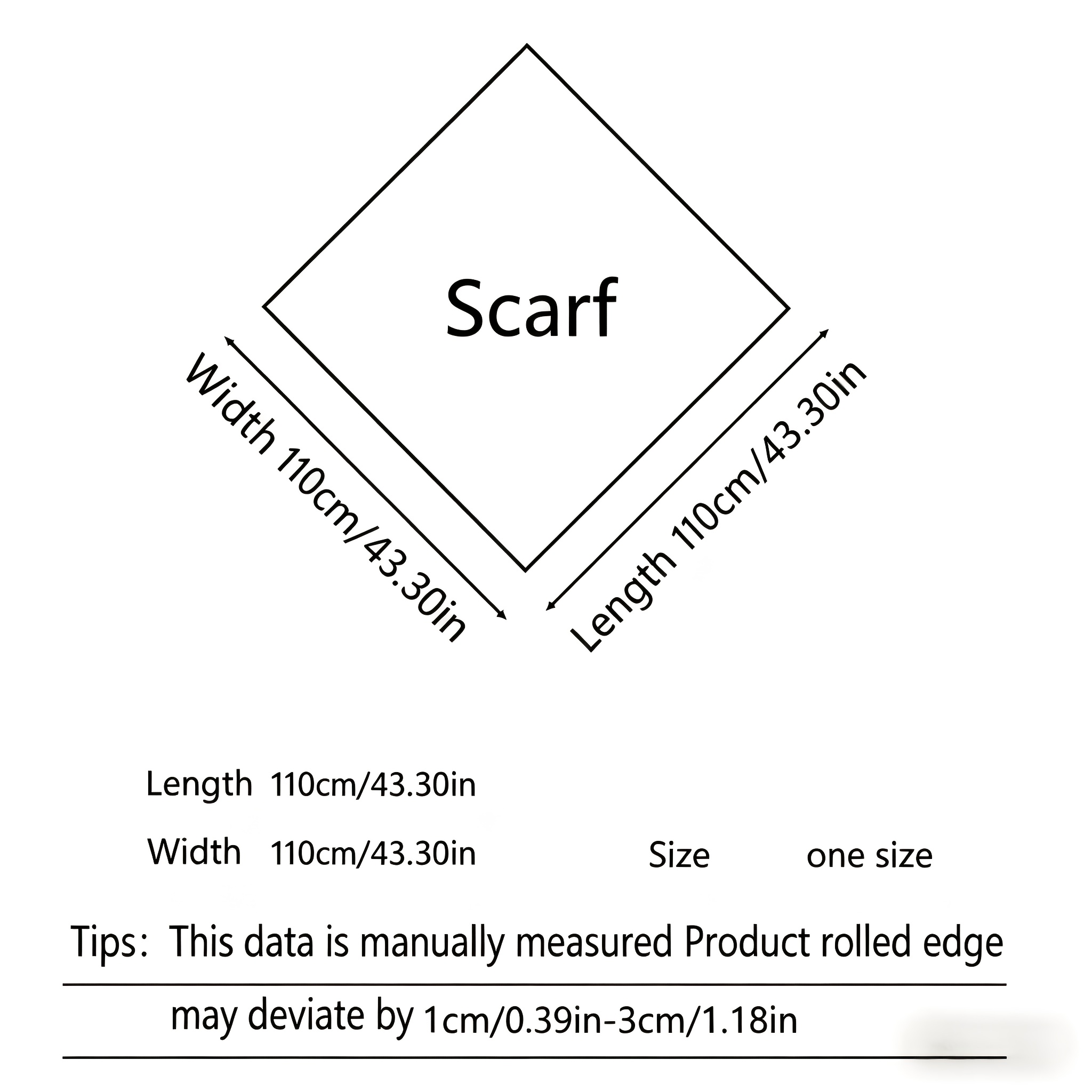 One 100% Silk Women's Square Scarf with a Silky Smooth Texture, Measuring 110cm X 110cm. This Oversized Scarf Offers Multiple Uses—it Can Be Worn as a Shawl, Scarf, or Neckerchief. Featuring a Simple Line-art Print, It Pairs Well with a Blazer