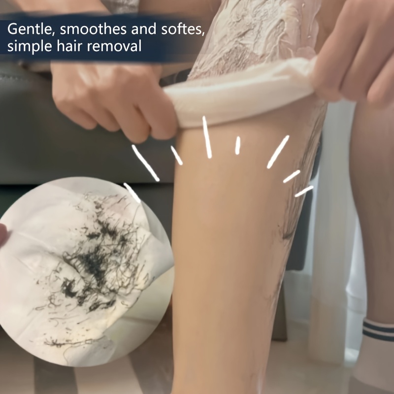100g Refreshing and Fast Hair Removal Cream, Gentle Easy to Remove Hair, Non-irritating, for Armpits, Hands and Legs Hair Removal. Contains Coconut Oil and Mint, Fast Depilatory Cream Suitable for All Skin Types.