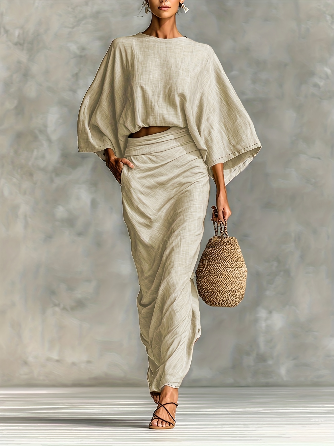 casual dress set for men sold on Temu United States